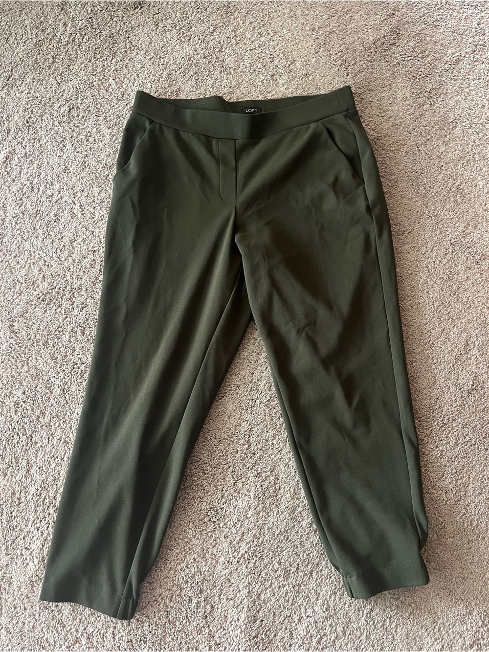 LOFT Olive Green Women’s Joggers